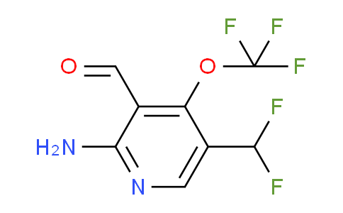 AM189685 | 1804540-63-3 | 2-Amino-5-(difluoromethyl)-4-(trifluoromethoxy)pyridine-3-carboxaldehyde