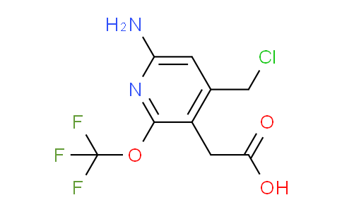 AM189686 | 1803946-38-4 | 6-Amino-4-(chloromethyl)-2-(trifluoromethoxy)pyridine-3-acetic acid