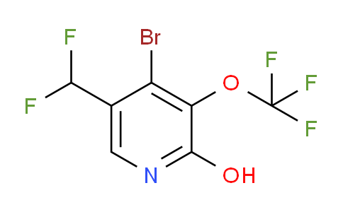 AM189689 | 1806216-77-2 | 4-Bromo-5-(difluoromethyl)-2-hydroxy-3-(trifluoromethoxy)pyridine