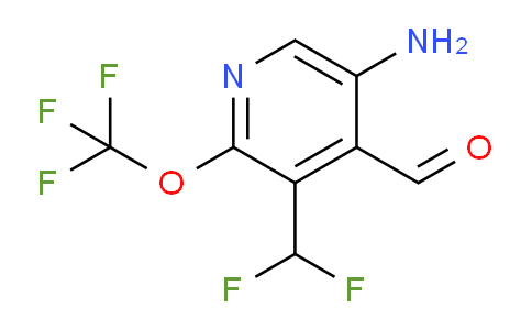 AM189704 | 1806191-62-7 | 5-Amino-3-(difluoromethyl)-2-(trifluoromethoxy)pyridine-4-carboxaldehyde