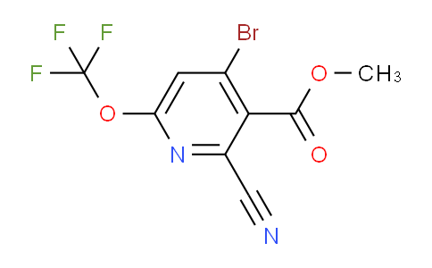 AM189706 | 1806081-59-3 | Methyl 4-bromo-2-cyano-6-(trifluoromethoxy)pyridine-3-carboxylate