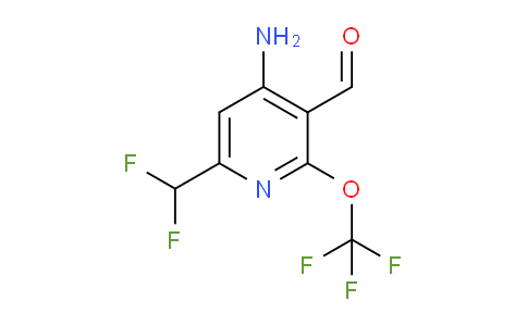 AM189708 | 1804028-65-6 | 4-Amino-6-(difluoromethyl)-2-(trifluoromethoxy)pyridine-3-carboxaldehyde