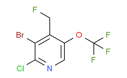 AM189713 | 1804377-17-0 | 3-Bromo-2-chloro-4-(fluoromethyl)-5-(trifluoromethoxy)pyridine