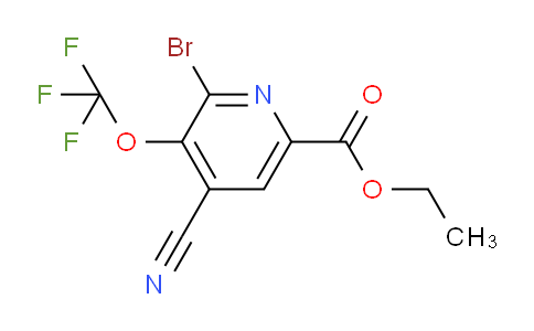AM189721 | 1806156-46-6 | Ethyl 2-bromo-4-cyano-3-(trifluoromethoxy)pyridine-6-carboxylate