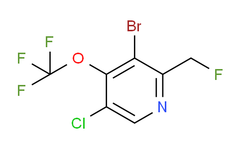 AM189729 | 1806080-80-7 | 3-Bromo-5-chloro-2-(fluoromethyl)-4-(trifluoromethoxy)pyridine