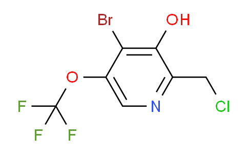 AM189732 | 1804649-02-2 | 4-Bromo-2-(chloromethyl)-3-hydroxy-5-(trifluoromethoxy)pyridine