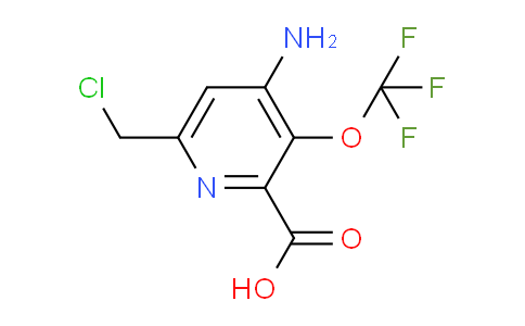 AM189738 | 1804472-52-3 | 4-Amino-6-(chloromethyl)-3-(trifluoromethoxy)pyridine-2-carboxylic acid