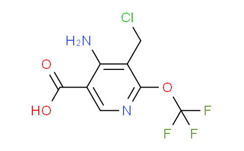 AM189740 | 1804018-08-3 | 4-Amino-3-(chloromethyl)-2-(trifluoromethoxy)pyridine-5-carboxylic acid