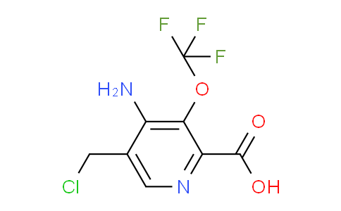 AM189744 | 1806213-58-0 | 4-Amino-5-(chloromethyl)-3-(trifluoromethoxy)pyridine-2-carboxylic acid