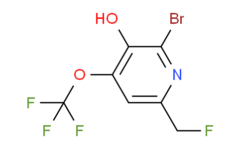 AM189747 | 1804563-10-7 | 2-Bromo-6-(fluoromethyl)-3-hydroxy-4-(trifluoromethoxy)pyridine