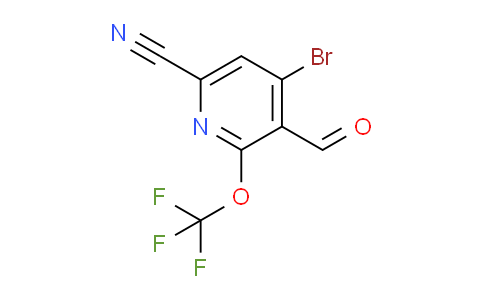 AM189752 | 1803972-31-7 | 4-Bromo-6-cyano-2-(trifluoromethoxy)pyridine-3-carboxaldehyde