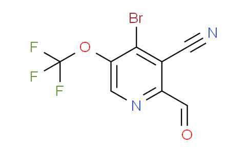 AM189754 | 1804652-24-1 | 4-Bromo-3-cyano-5-(trifluoromethoxy)pyridine-2-carboxaldehyde