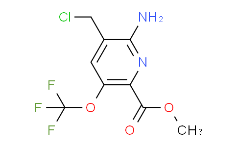 AM189760 | 1804538-51-9 | Methyl 2-amino-3-(chloromethyl)-5-(trifluoromethoxy)pyridine-6-carboxylate