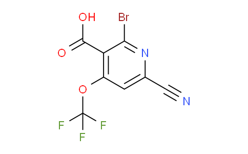 AM189775 | 1806104-92-6 | 2-Bromo-6-cyano-4-(trifluoromethoxy)pyridine-3-carboxylic acid