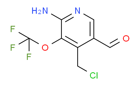 AM189783 | 1803440-56-3 | 2-Amino-4-(chloromethyl)-3-(trifluoromethoxy)pyridine-5-carboxaldehyde