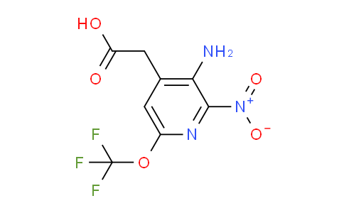 AM189796 | 1804431-38-6 | 3-Amino-2-nitro-6-(trifluoromethoxy)pyridine-4-acetic acid