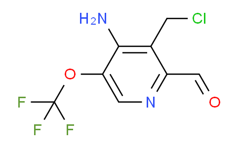 AM189804 | 1805989-44-9 | 4-Amino-3-(chloromethyl)-5-(trifluoromethoxy)pyridine-2-carboxaldehyde