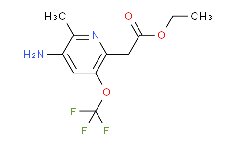 AM18982 | 1804576-07-5 | Ethyl 3-amino-2-methyl-5-(trifluoromethoxy)pyridine-6-acetate