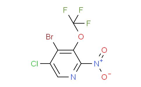 AM189827 | 1804390-72-4 | 4-Bromo-5-chloro-2-nitro-3-(trifluoromethoxy)pyridine