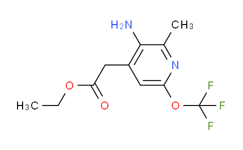 AM18983 | 1803525-25-8 | Ethyl 3-amino-2-methyl-6-(trifluoromethoxy)pyridine-4-acetate