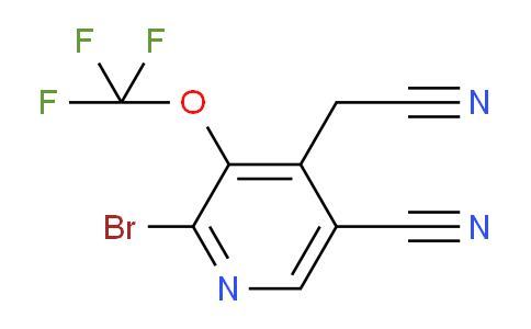 AM189832 | 1806154-84-6 | 2-Bromo-5-cyano-3-(trifluoromethoxy)pyridine-4-acetonitrile