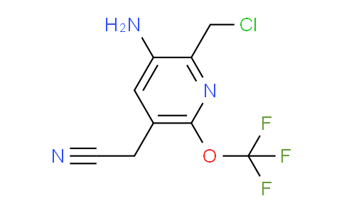 AM189833 | 1804471-93-9 | 3-Amino-2-(chloromethyl)-6-(trifluoromethoxy)pyridine-5-acetonitrile