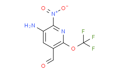 AM189835 | 1804430-82-7 | 3-Amino-2-nitro-6-(trifluoromethoxy)pyridine-5-carboxaldehyde