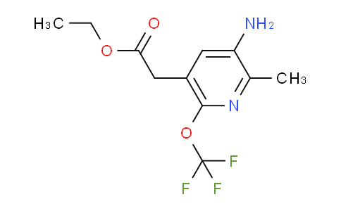 AM18984 | 1804389-53-4 | Ethyl 3-amino-2-methyl-6-(trifluoromethoxy)pyridine-5-acetate