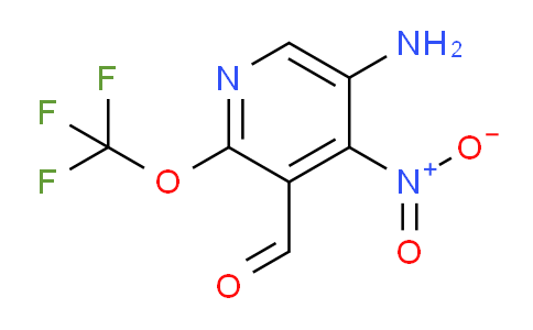 AM189840 | 1804530-59-3 | 5-Amino-4-nitro-2-(trifluoromethoxy)pyridine-3-carboxaldehyde