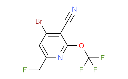 AM189844 | 1803659-23-5 | 4-Bromo-3-cyano-6-(fluoromethyl)-2-(trifluoromethoxy)pyridine