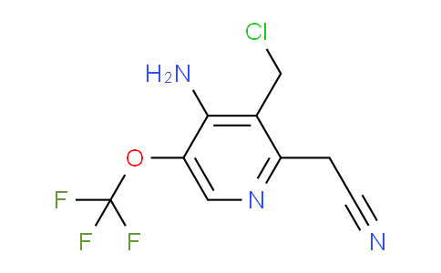 AM189850 | 1806131-88-3 | 4-Amino-3-(chloromethyl)-5-(trifluoromethoxy)pyridine-2-acetonitrile