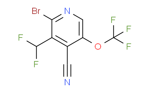 AM189859 | 1806103-40-1 | 2-Bromo-4-cyano-3-(difluoromethyl)-5-(trifluoromethoxy)pyridine