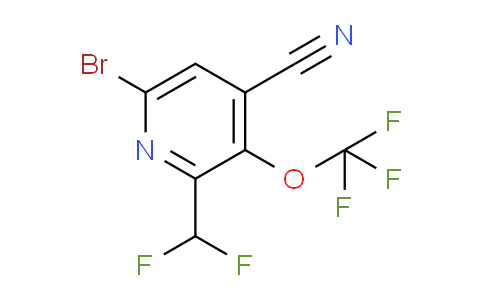 AM189862 | 1806079-37-7 | 6-Bromo-4-cyano-2-(difluoromethyl)-3-(trifluoromethoxy)pyridine