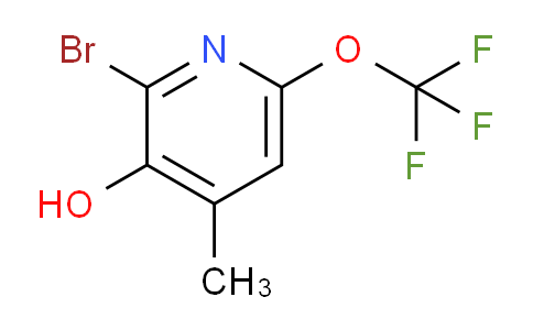 AM189868 | 1804629-60-4 | 2-Bromo-3-hydroxy-4-methyl-6-(trifluoromethoxy)pyridine