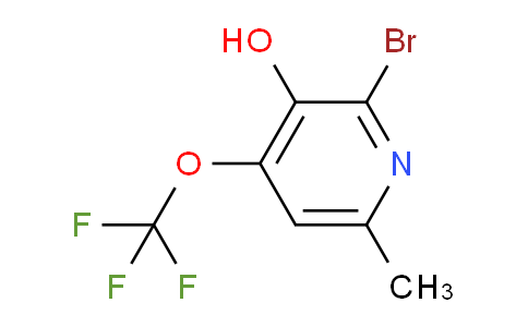 2-Bromo-3-hydroxy-6-methyl-4-(trifluoromethoxy)pyridine