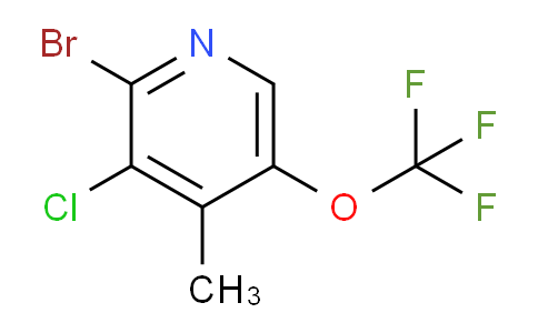 AM189874 | 1806107-07-2 | 2-Bromo-3-chloro-4-methyl-5-(trifluoromethoxy)pyridine