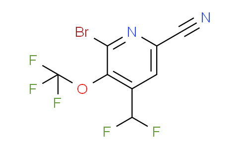 AM189875 | 1806079-46-8 | 2-Bromo-6-cyano-4-(difluoromethyl)-3-(trifluoromethoxy)pyridine