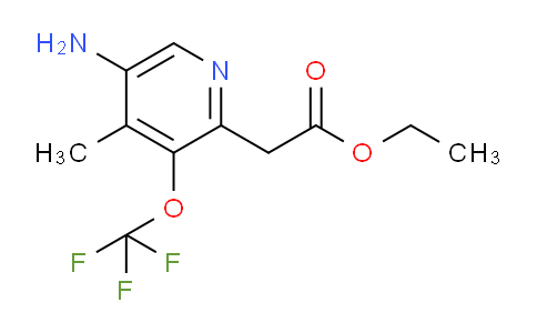 AM18988 | 1803645-96-6 | Ethyl 5-amino-4-methyl-3-(trifluoromethoxy)pyridine-2-acetate