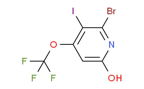 AM189888 | 1804575-80-1 | 2-Bromo-6-hydroxy-3-iodo-4-(trifluoromethoxy)pyridine