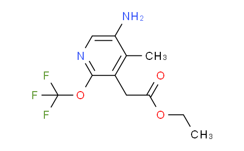 AM18990 | 1803630-15-0 | Ethyl 5-amino-4-methyl-2-(trifluoromethoxy)pyridine-3-acetate