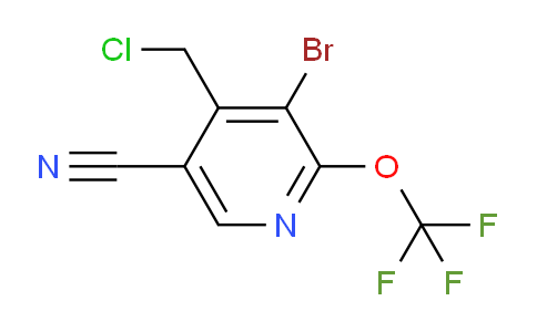 AM189916 | 1804595-50-3 | 3-Bromo-4-(chloromethyl)-5-cyano-2-(trifluoromethoxy)pyridine