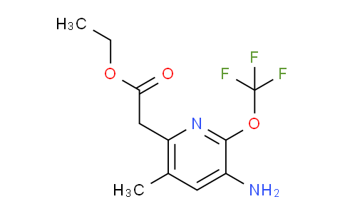 AM18992 | 1806111-01-2 | Ethyl 3-amino-5-methyl-2-(trifluoromethoxy)pyridine-6-acetate
