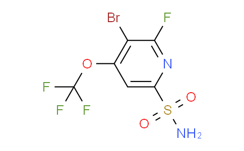 AM189943 | 1803947-47-8 | 3-Bromo-2-fluoro-4-(trifluoromethoxy)pyridine-6-sulfonamide