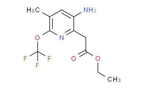 AM18995 | 1804576-12-2 | Ethyl 3-amino-5-methyl-6-(trifluoromethoxy)pyridine-2-acetate