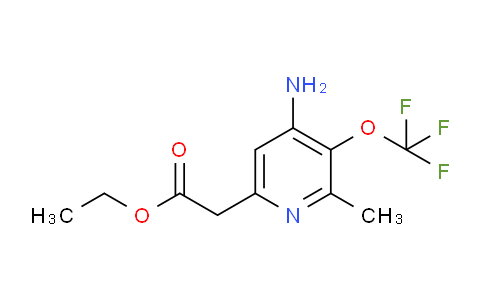 AM18998 | 1804019-87-1 | Ethyl 4-amino-2-methyl-3-(trifluoromethoxy)pyridine-6-acetate