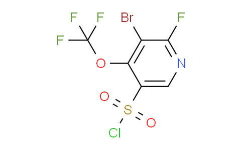 AM189982 | 1806084-30-9 | 3-Bromo-2-fluoro-4-(trifluoromethoxy)pyridine-5-sulfonyl chloride