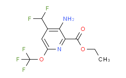 AM189983 | 1806098-09-8 | Ethyl 3-amino-4-(difluoromethyl)-6-(trifluoromethoxy)pyridine-2-carboxylate
