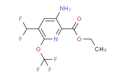 AM189987 | 1803660-55-0 | Ethyl 3-amino-5-(difluoromethyl)-6-(trifluoromethoxy)pyridine-2-carboxylate