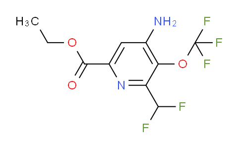 AM189989 | 1806236-20-3 | Ethyl 4-amino-2-(difluoromethyl)-3-(trifluoromethoxy)pyridine-6-carboxylate