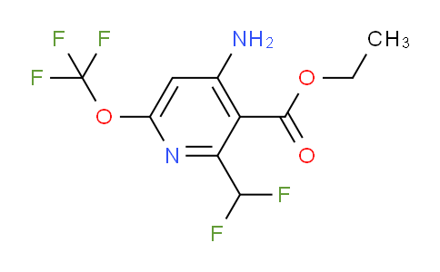 AM189992 | 1804373-00-9 | Ethyl 4-amino-2-(difluoromethyl)-6-(trifluoromethoxy)pyridine-3-carboxylate